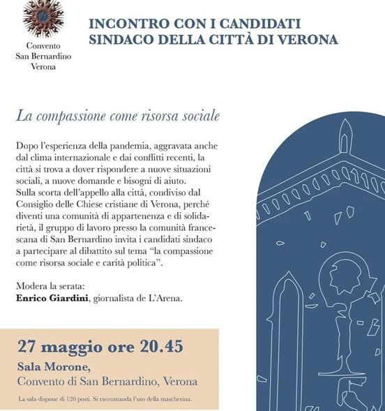 Incontro coi candidati sindaci di Verona 2022