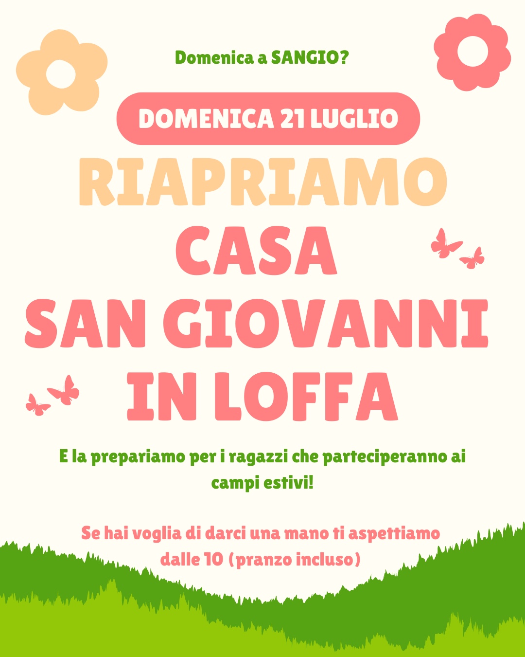 Domenica a San Giovanni?